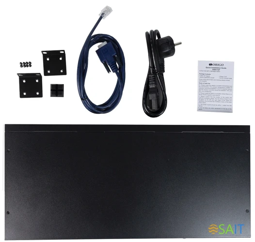 Коммутатор Origo OS6112F OS6112F/A1A (L3) 12SFP+ управляемый