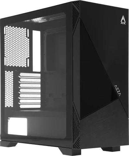 Корпус Azza Eclipse черный без БП ATX 9x120mm 5x140mm 2xUSB2.0 1xUSB3.0 audio bott PSU