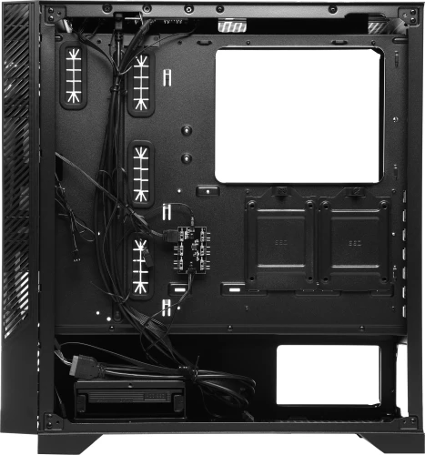 Корпус Azza Eclipse черный без БП ATX 9x120mm 5x140mm 2xUSB2.0 1xUSB3.0 audio bott PSU