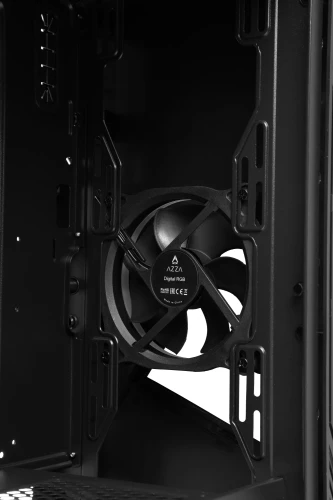 Корпус Azza Eclipse черный без БП ATX 9x120mm 5x140mm 2xUSB2.0 1xUSB3.0 audio bott PSU