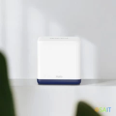 Бесшовный Mesh роутер Mercusys Halo H50G(3-pack) AC1900 10/100/1000BASE-TX белый (упак.:3шт)