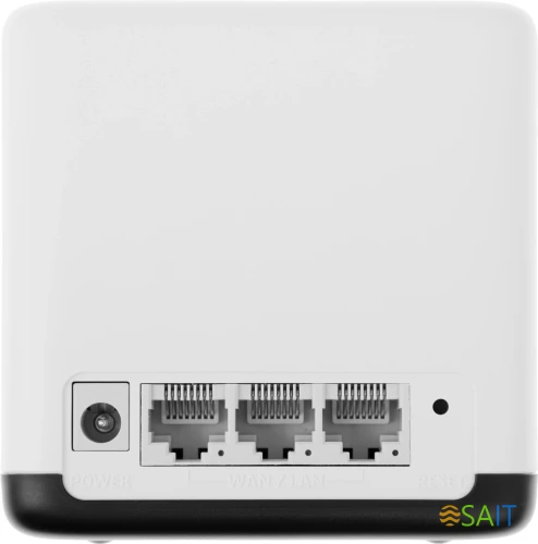 Бесшовный Mesh роутер Mercusys Halo H50G(3-pack) AC1900 10/100/1000BASE-TX белый (упак.:3шт)