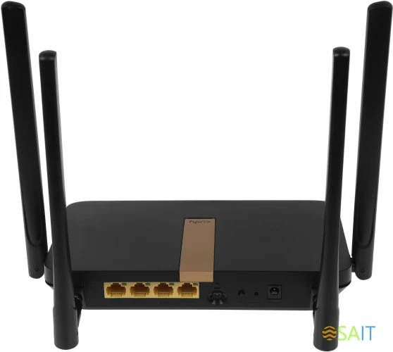 Роутер беспроводной Cudy LT500D AC1200 10/100BASE-TX/4G cat. 4 черный