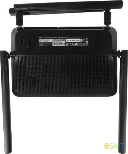 Роутер беспроводной Cudy LT500D AC1200 10/100BASE-TX/4G cat. 4 черный