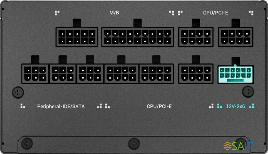Блок питания Deepcool ATX 1000W PN1000M Gen.5 80+ gold (20+4pin) APFC 120mm fan 8xSATA RTL