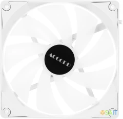 Вентилятор для корпуса Accord ACC-C14 ARGB 140х140x25 белый 3-pin 26дБ (ACC-C14 ARGB WHITE) brown box