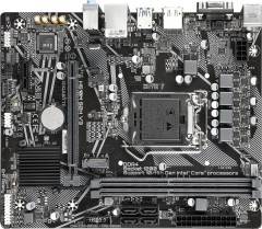 Материнская плата Gigabyte H510M S2H V3 Soc-1200 Intel H470 2xDDR4 mATX AC`97 8ch(7.1) GbLAN+VGA+HDMI+DP