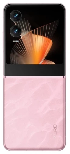 Смартфон Infinix X6962 Zero Flip 512Gb 8Gb розовый раскладной 3G 4G 2Sim 6.9" 1080x2640 Android 14 50Mpix 802.11 a/b/g/n/ac NFC GPS GSM900/1800 GSM1900 Protect FM A-GPS