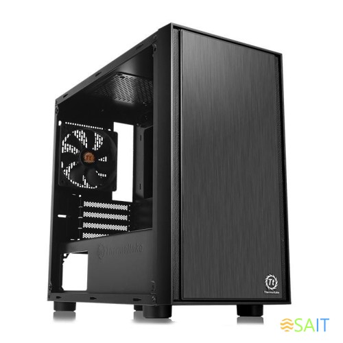Корпус Thermaltake Versa H17 черный без БП mATX 2xUSB2.0 1xUSB3.0 audio bott PSU