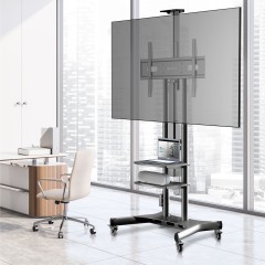 Подставка для телевизора Onkron TS1881 Elift черный 50"-86" макс.90кг напольный наклон