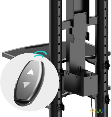 Подставка для телевизора Onkron TS1881 Elift черный 50"-86" макс.90кг напольный наклон