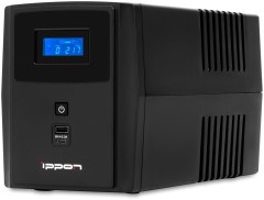 Источник бесперебойного питания Ippon Smart Power Pro II 1600 960Вт 1600ВА черный
