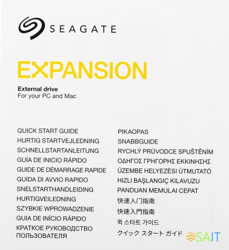 Жесткий диск Seagate USB 3.0 8Tb STKP8000400 Expansion 3.5" черный
