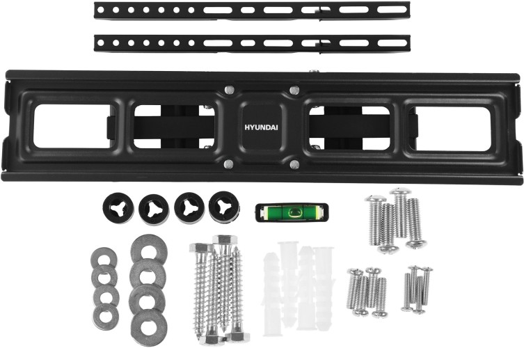 Кронштейн для телевизора Hyundai GL-N5 черный 32"-75" макс.40кг настенный поворотно-выдвижной и наклонный