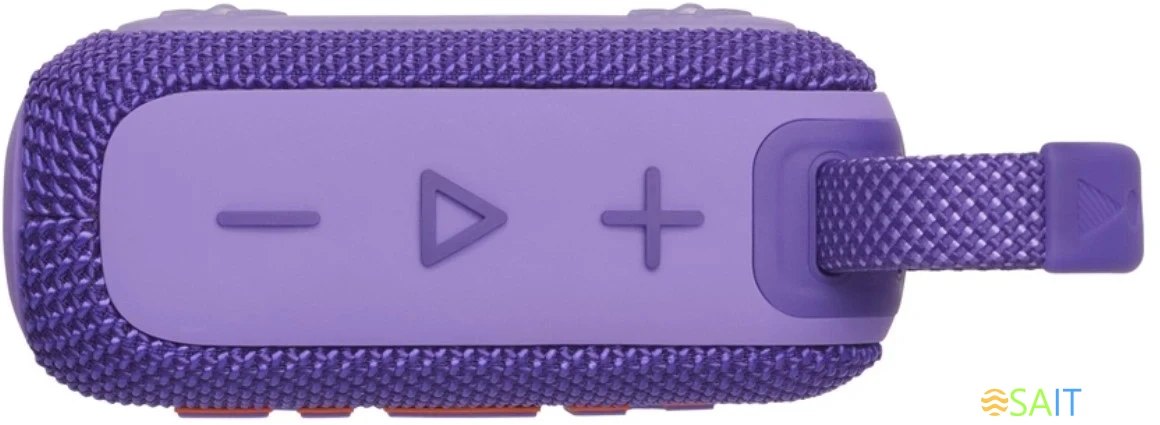 Колонка порт. JBL GO 4 фиолетовый 4.2W 1.0 BT 850mAh (JBLGO4PUR)