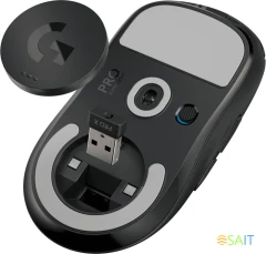 Мышь Logitech G Pro X Superlight 2 черный оптическая 32000dpi беспров. USB/USB-C 4but (910-006634)