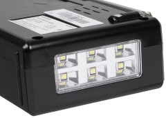 Радиоприемник портативный Hyundai H-PSR140 черный USB microSD