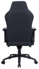 Кресло игровое Cactus CS-CHR-0112BL черный эко.кожа с подголов. крестов. сталь