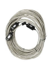 Кабель-адаптер VCOM USB 2.0 Type-AM - USB 2.0 Type-AF 25м