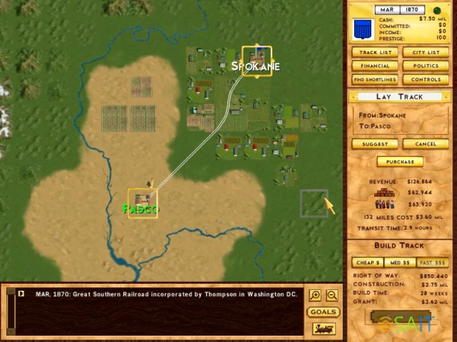 Игра для ПК Strategy First Rails Across America (12+)