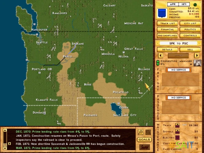 Игра для ПК Strategy First Rails Across America (12+)