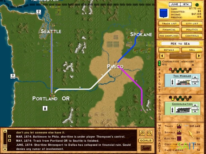 Игра для ПК Strategy First Rails Across America (12+)