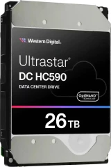 Жесткий диск WD SATA-III 26TB 0F65672 WUH722626ALE6L4 Server Ultrastar DC HC590 4KN (7200rpm) 512Mb 3.5"