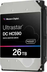 Жесткий диск WD SATA-III 26TB 0F65672 WUH722626ALE6L4 Server Ultrastar DC HC590 4KN (7200rpm) 512Mb 3.5"