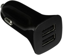 Автомобильное зар./устр. Wiiix UCC-2-15B 12W 1.2A+2.1A универсальное черный