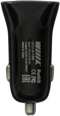 Автомобильное зар./устр. Wiiix UCC-2-15B 12W 1.2A+2.1A универсальное черный
