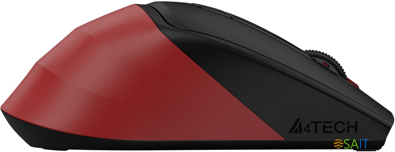 Мышь A4Tech Fstyler FG45CS Air красный/черный оптическая 2000dpi silent беспров. USB для ноутбука 7but (FG45CS AIR USB (SPORTS RED))