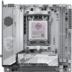 Материнская плата MSI MPG X870I EDGE TI EVO WIFI Socket AM5 AMD X870E 2xDDR5 mini-ITX AC`97 8ch(7.1) 5Gigabit RAID+HDMI