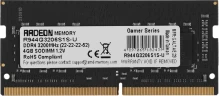 Память DDR4 4GB 3200MHz AMD R944G3206S1S-U R9 RTL PC4-25600 CL22 SO-DIMM 260-pin 1.2В Ret