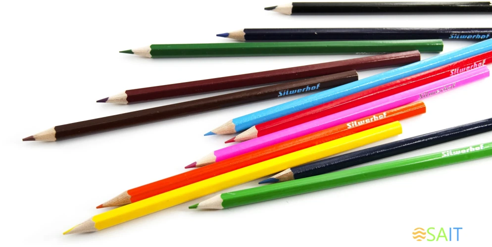 Карандаши цв. Silwerhof Color 2.8мм шестигран. дерево ассорти 12цв. коробка/европод.