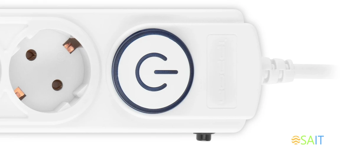 Сетевой фильтр Ippon BK-6-EU-1.8-10-W 1.8м (6 розеток) белый (коробка)