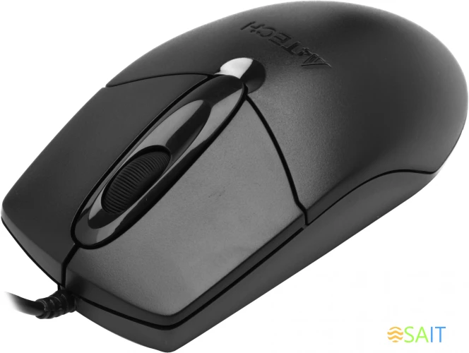 Мышь A4Tech OP-720S черный оптическая 1200dpi silent USB 2but