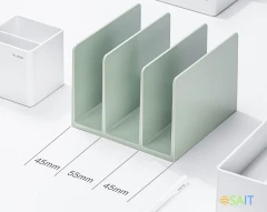 Подставка-ограничитель для книг Deli NS006GREEN Nusign 162x162x122мм зеленый