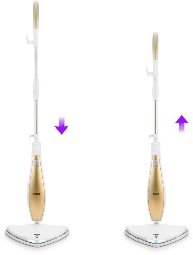 Швабра паровая Kitfort KT-1014 1300Вт золотистый/белый