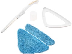 Швабра паровая Kitfort KT-1014 1300Вт золотистый/белый