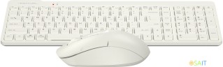 Клавиатура + мышь A4Tech Fstyler FG2300 Air клав:бежевый мышь:бежевый USB беспроводная slim (FG2300 AIR BEIGE)