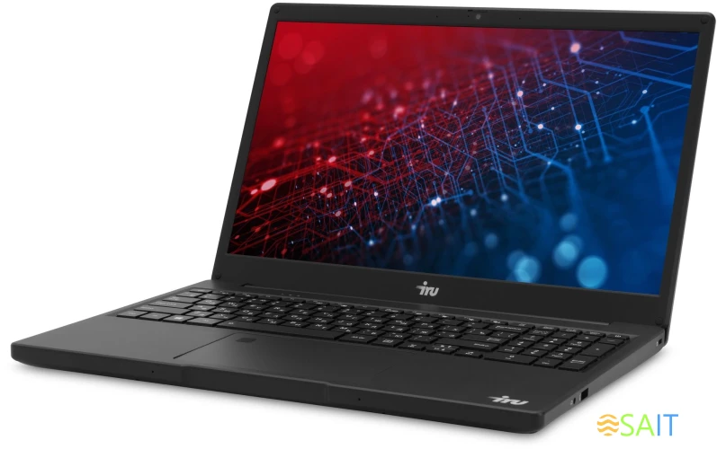 Ноутбук IRU Оникс 15U Core i5 1135G7 8Gb SSD256Gb Intel Iris Xe graphics G7 15.6" IPS FHD (1920x1080) Free DOS black WiFi BT Cam 8000mAh (1923010)