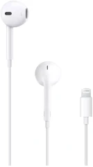 Гарнитура вкладыши Apple EarPods A1748 1.1м белый проводные в ушной раковине (MWTY3ZM/A)