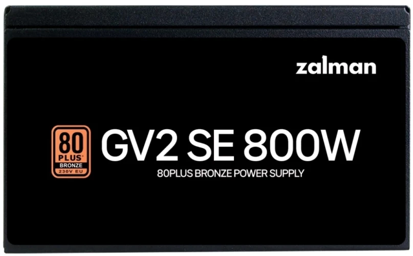 Блок питания Zalman ATX 800W ZM800-GV2SE 80+ bronze (20+4pin) 120mm fan 8xSATA RTL