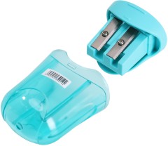 Точилка для карандашей ручная Deli ER01100 U-touch 2 отверстия пластик ассорти дисплей