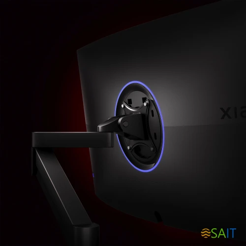 Монитор Xiaomi 34" Curved Gaming Monitor G34WQi черный VA LED 1ms 21:9 HDMI матовая HAS Piv 350cd 178гр/178гр 3440x1440 180Hz FreeSync Premium DP 2K 6.9кг