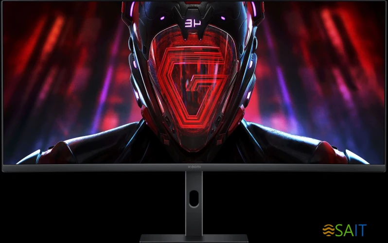 Монитор Xiaomi 34" Curved Gaming Monitor G34WQi черный VA LED 1ms 21:9 HDMI матовая HAS Piv 350cd 178гр/178гр 3440x1440 180Hz FreeSync Premium DP 2K 6.9кг