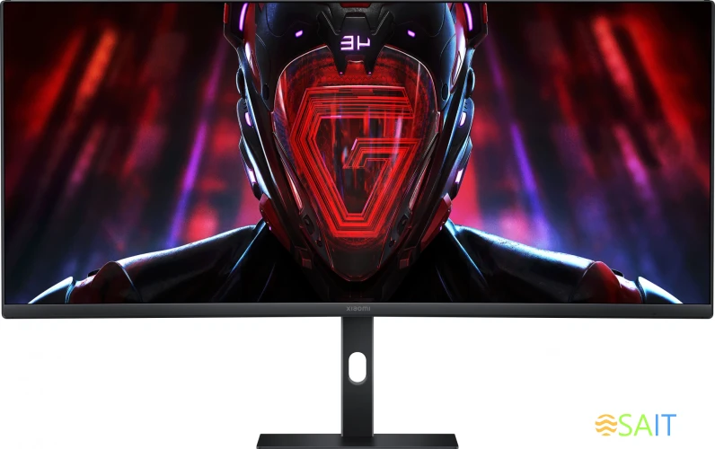 Монитор Xiaomi 34" Curved Gaming Monitor G34WQi черный VA LED 1ms 21:9 HDMI матовая HAS Piv 350cd 178гр/178гр 3440x1440 180Hz FreeSync Premium DP 2K 6.9кг