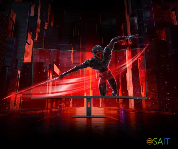 Монитор Xiaomi 34" Curved Gaming Monitor G34WQi черный VA LED 1ms 21:9 HDMI матовая HAS Piv 350cd 178гр/178гр 3440x1440 180Hz FreeSync Premium DP 2K 6.9кг