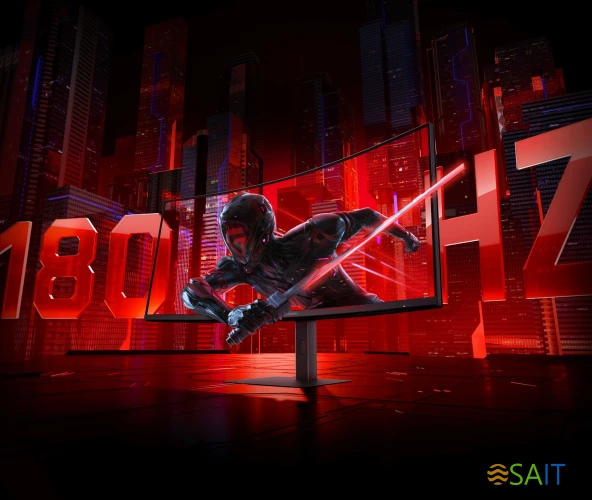 Монитор Xiaomi 34" Curved Gaming Monitor G34WQi черный VA LED 1ms 21:9 HDMI матовая HAS Piv 350cd 178гр/178гр 3440x1440 180Hz FreeSync Premium DP 2K 6.9кг