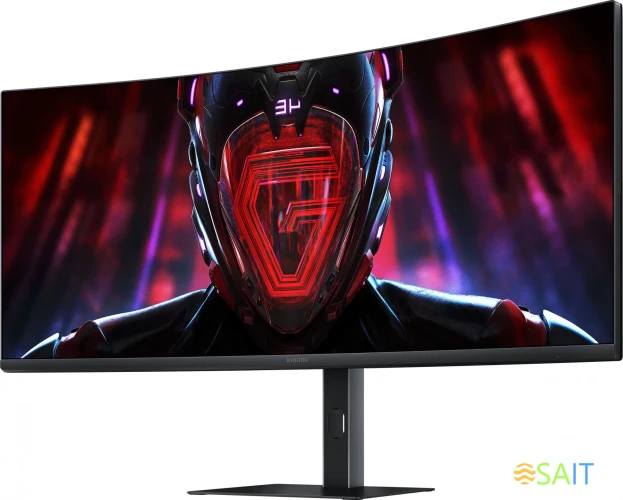 Монитор Xiaomi 34" Curved Gaming Monitor G34WQi черный VA LED 1ms 21:9 HDMI матовая HAS Piv 350cd 178гр/178гр 3440x1440 180Hz FreeSync Premium DP 2K 6.9кг